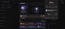 a screenshot of a solpot website shows a daily case
