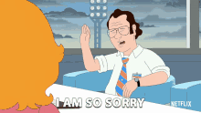 I Am So Sorry Frank Murphy GIF - I Am So Sorry Frank Murphy F Is For Family GIFs