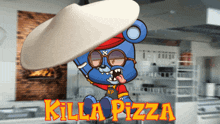 killabears we like the bears pizza pizza party making pizza