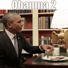 Obamna2 Obama GIF - Obamna2 Obama Cookie GIFs