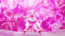 Cure Yell Nono Hana GIF - Cure Yell Nono Hana Pink GIFs