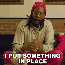 I Put Something In Place 2chainz GIF - I Put Something In Place 2chainz I Put It In Place GIFs