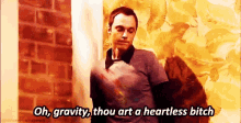 Sheldon Gravity GIF - Sheldon Gravity Donotlike GIFs