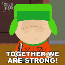 Together We Are Strong Kyle Broflovski GIF - Together We Are Strong Kyle Broflovski South Park GIFs