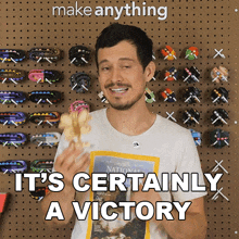 It'S Certainly A Victory Devin Montes GIF - It'S Certainly A Victory Devin Montes Make Anything GIFs