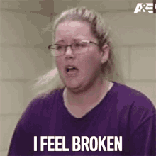 I Feel Broken Ashley GIF - I Feel Broken Ashley 60days In GIFs