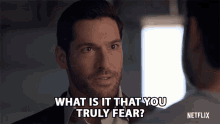 what is it that you truly fear lucifer morningstar tom ellis lucifer what are you scared of