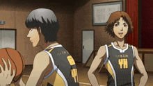 a basketball player with the number 4 on his back
