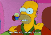 No Well Yes Homer GIF