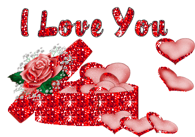 I Love You Gift Sticker