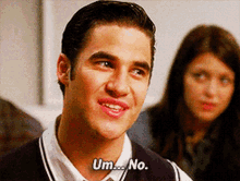 Glee Blaine Anderson GIF - Glee Blaine Anderson No GIFs