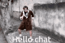 Hello Chat Carteiro Cosmico GIF - Hello Chat Carteiro Cosmico Jean GIFs