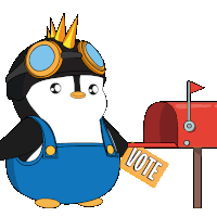 Vote Voting Day Sticker