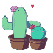 Cactus Love GIF - Cactus Love Cute GIFs