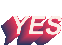 Yes Sticker - Yes Stickers