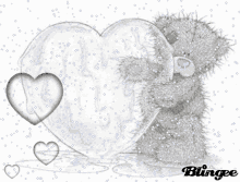 Tatty Teddy Heart Melt Hug GIF - Tatty Teddy Heart Melt Hug Cute GIFs