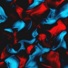 red blue aesthetic movement