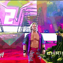 Chris Jericho Entrance GIF - Chris Jericho Entrance Wrestle Mania GIFs