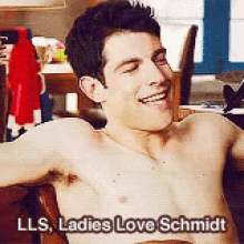 Lls; Ladies Love Schmidt GIF - New Girl Schmidt Lls GIFs
