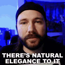 Theres Natural Elegance To It Michael Kupris GIF - Theres Natural Elegance To It Michael Kupris Become The Knight GIFs