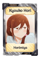 Horimiya Kyouko Hori Sticker - Horimiya Kyouko Hori Kyouko Stickers
