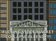 future stock market crash jet packs futurama