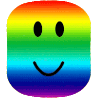 Oof Rainbow Sticker - Oof Rainbow Smiley Stickers