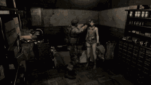 Resident Evil Headpat Senpai GIF - Resident Evil Headpat Senpai GIFs