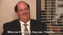 The Office Kevin Malone GIF - The Office Kevin Malone President GIFs