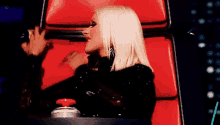Christina Aguilera Xtina GIF - Christina Aguilera Xtina The Voice Us GIFs