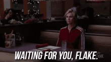 Waiting For You - Flaker GIF - Glee Jane Lynch Waiting For You GIFs