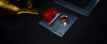 a button that says boost on it with a red button