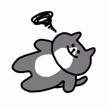 cat gray need a rest sleepy exhausted