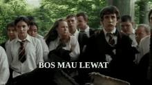Minggir Lu Bos Mau Lewat GIF - Draco Malfoy Harry Potter Sombong GIFs