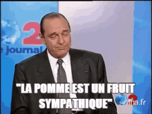 chirac pomme