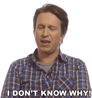 I Dont Know Why Pete Holmes Sticker - I Dont Know Why Pete Holmes Big Think Stickers