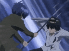 Anime Fighting Akira Amano GIF