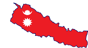 Nepal Nepal Map Sticker - Nepal Nepal Map Map Of Nepal Stickers