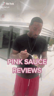 Pink Sauce Review GIF - Pink Sauce Review GIFs