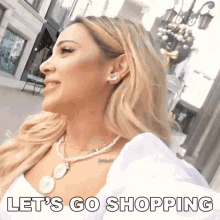Lets Go Shopping Gabriella Demartino GIF - Lets Go Shopping Gabriella Demartino Fancy Vlogs By Gab GIFs