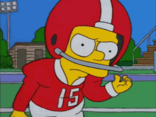Bart Simpson The Simpsons GIF - Bart Simpson The Simpsons Football GIFs