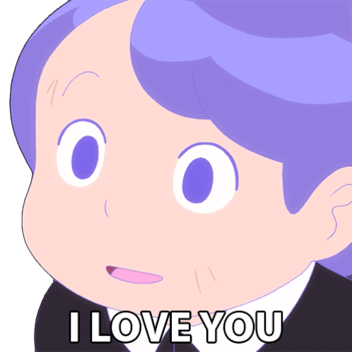 I Love You Bee Sticker - I Love You Bee Bee And Puppycat Stickers