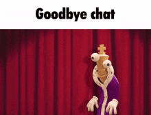 Goodbye Chat Kinger GIF - Goodbye Chat Kinger Digital Circus GIFs