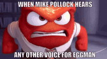 mike pollock funny angry eggman mike