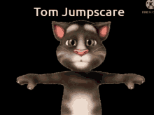 Jumps Care Talking Tom GIF - Jumps Care Talking Tom GIFs