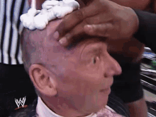 Wwe Vince Shave Cream Shaved Trump GIF - Wwe Vince Shave Cream Shaved Trump GIFs