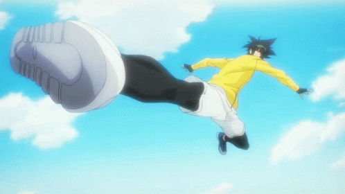 anime high kick