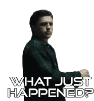 What Just Happened Peter Parker Sticker - What Just Happened Peter Parker Tom Holland Stickers