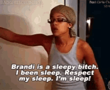 Brandi Sleep GIF - Brandi Sleep Sleepy GIFs
