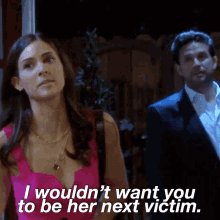 Days Of Our Lives Dool GIF - Days Of Our Lives Dool I Wouldnt Want You To Be Her Next Victim GIFs